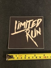 Limited run games sticker insert