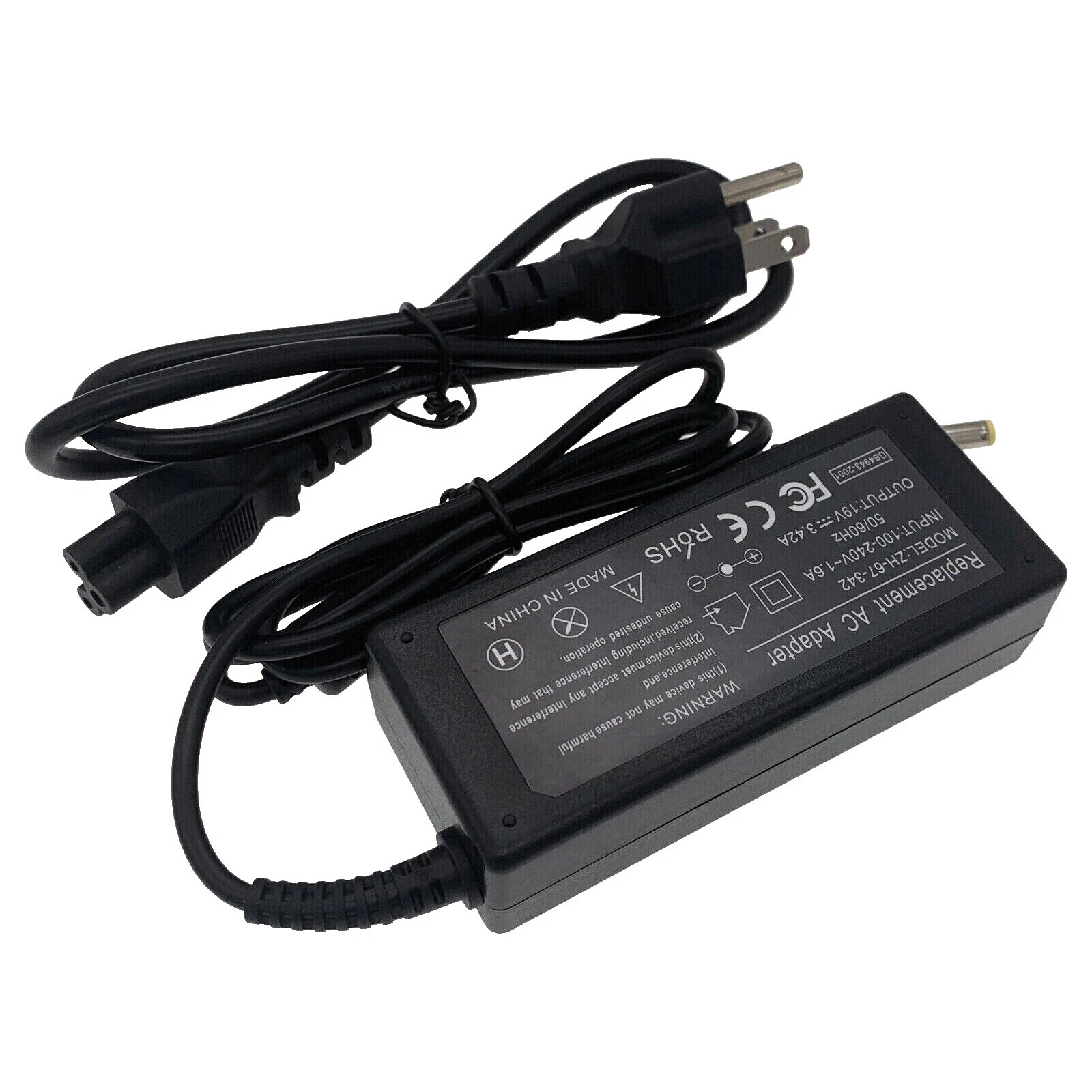 Portátil Alimentación AC y DC Adaptadores/cargadores para Acer Aspire