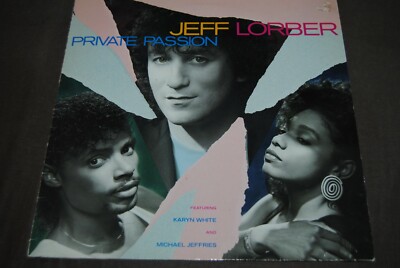 JEFF LORBER ''Private Passion'' LP VINYL / WE RECORDS - 925 492-1 