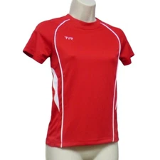 TYR Women’s Female Tech Tee, Red, Size XXS