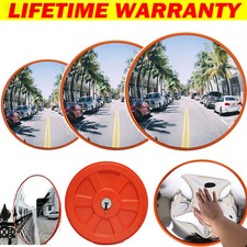 Traffic Street Round Convex Road Mirror Security Outdoor Entrance Driveway Safe