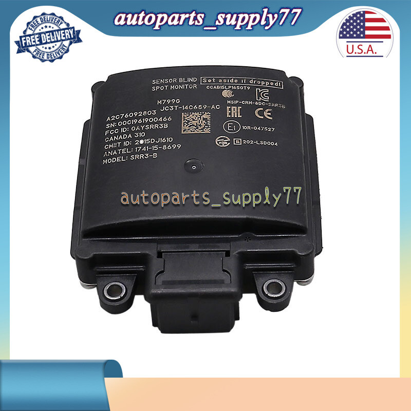 1x Driver Blind Spot Radar Unit Sensor Bracket For Ford  