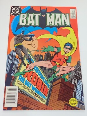 1983 BATMAN #368 1st app ROBIN (Jason Todd) Jason Becomes Robin