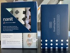 NEW Nanit Breathing Bands - Small 0-3 months, 6-15 lbs - 4 Bands