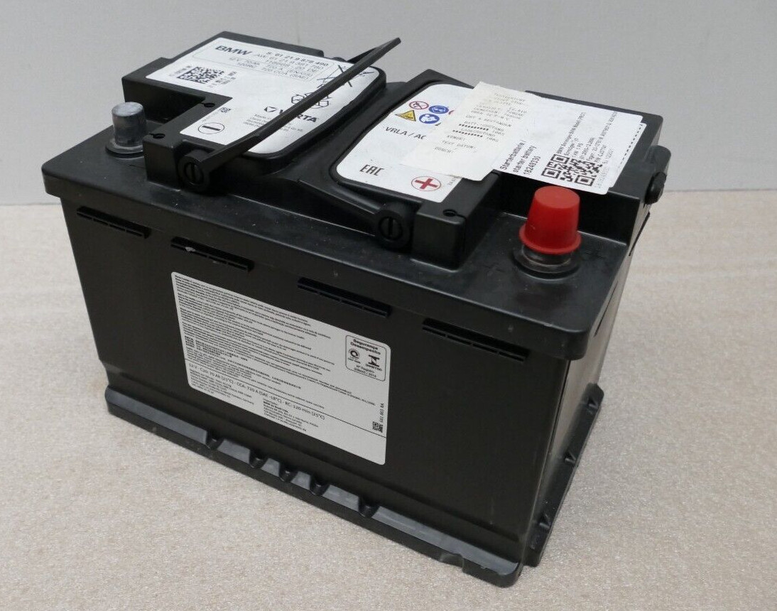 Original BMW Starterbatterie AGM Batterie 70Ah 12V 9381780 