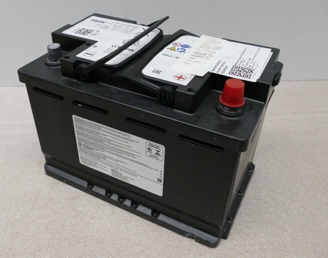 Original BMW Starterbatterie AGM Batterie 70Ah 12V 9381780 