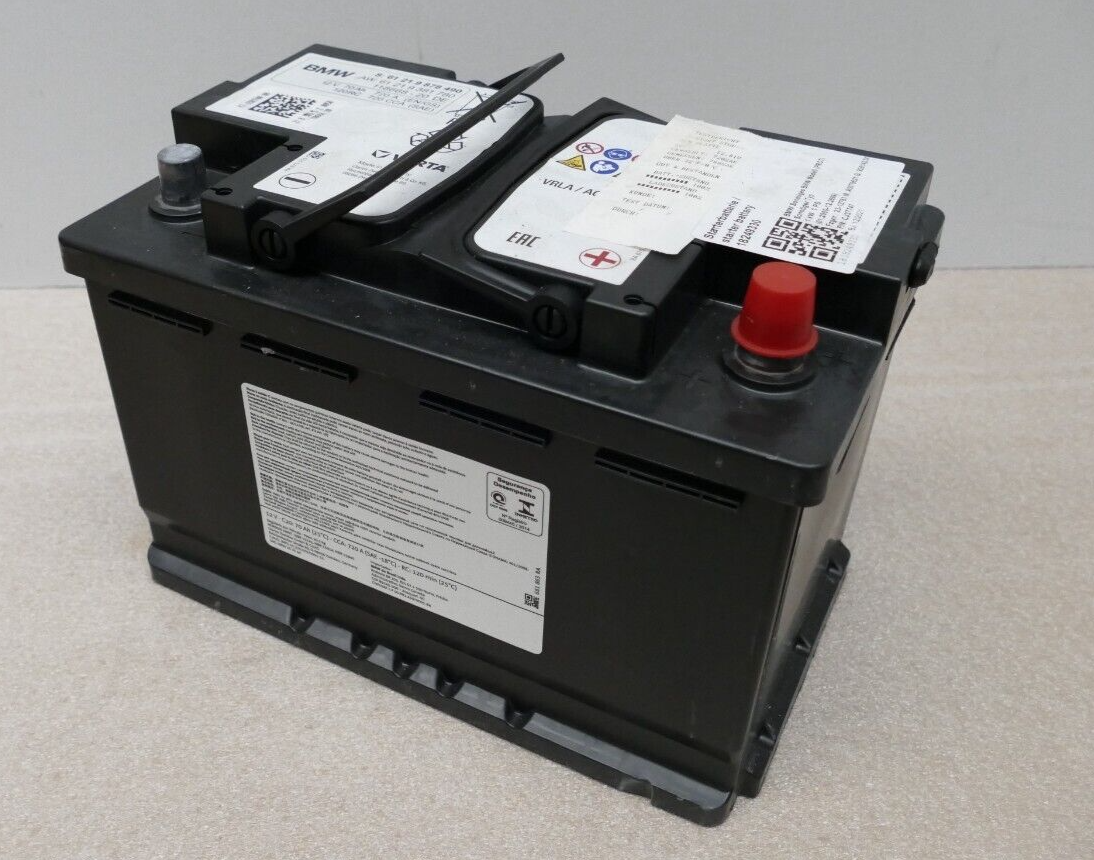 Original BMW Starterbatterie AGM Batterie 70Ah 12V 9381780 