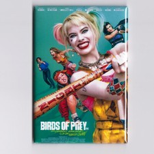 Harley Quinn: Birds of Prey / Bat - 2" x 3" PÓSTER DE PELÍCULA IMÁN dc 2020