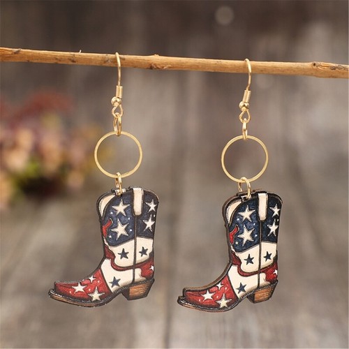 Trendy Earrings With Vintage Star Designs for Festive Gatherings Wear - Picture 7 of 8