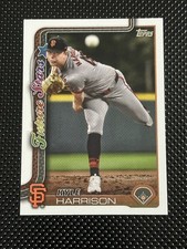 2025 Topps Series 1 - Future Stars Kyle Harrison #177 San Francisco Giants