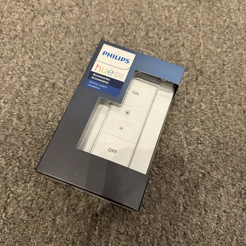 Philips Hue 473371 Smart Remote Dimmer Switch WHITE - SEALED