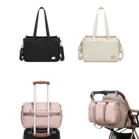 Miss Lulu Baby Changing Bag Tote Diaper Bag with Insulated Baby Bottle Pockets