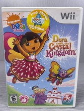 Dora Saves the Crystal Kingdom - Nintendo  Wii - Complete with Manual