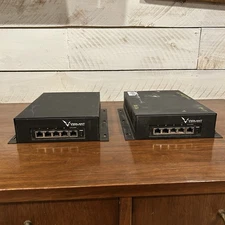 Vigilant Solutions License Plate Recognition 4Port POE Switch Lot Of 2 Read Info