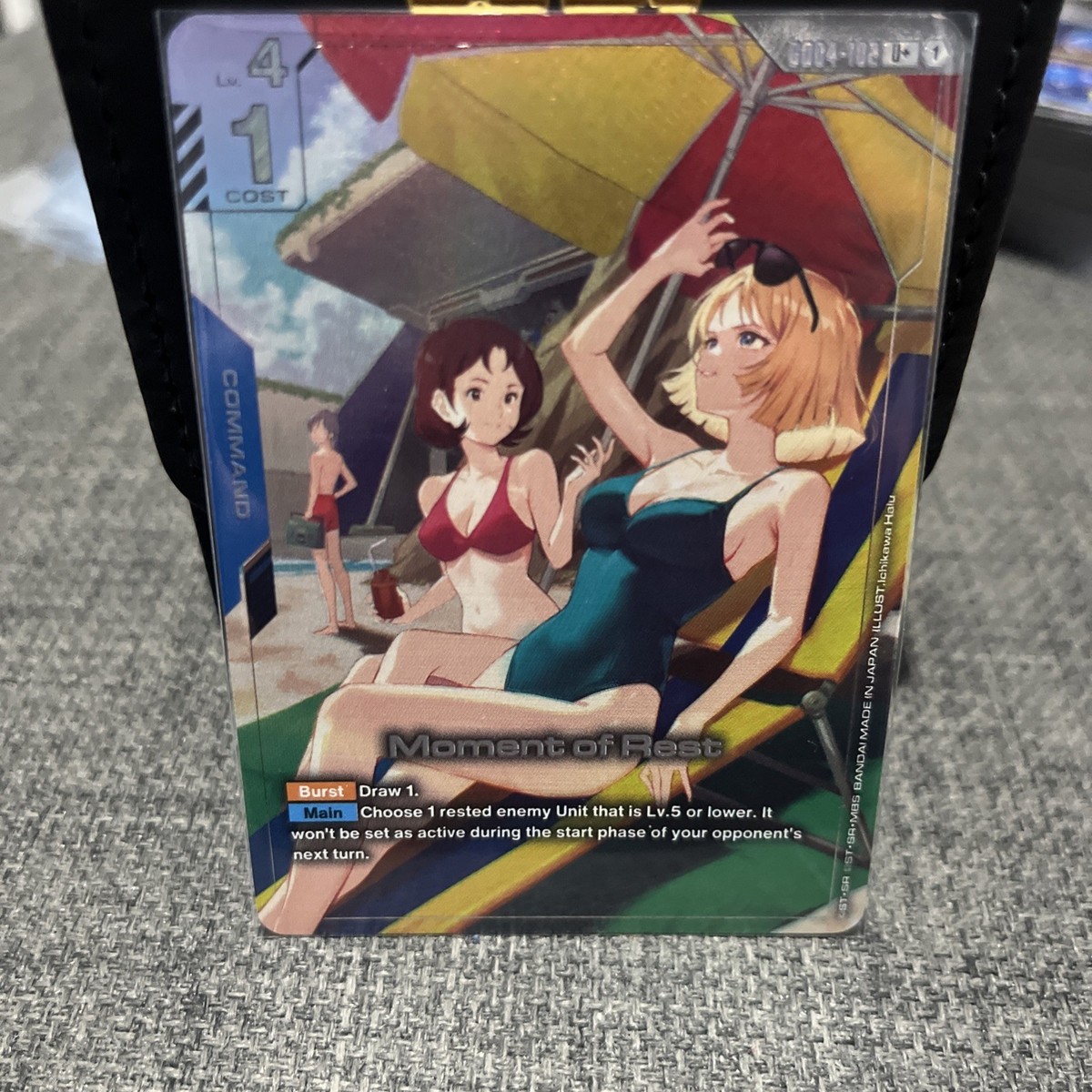GD04-102 U+ MOMENT OF REST Gundam Card Game - Phantom Aria | eBay
