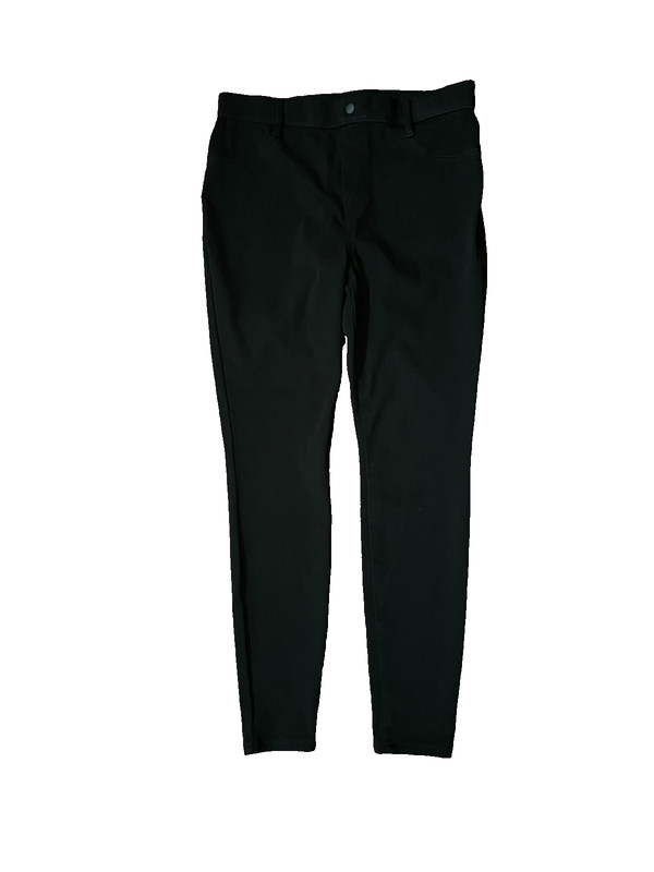 TIME and TRU BLACK SKINNY LEG JEANS Women size Large (12-14)