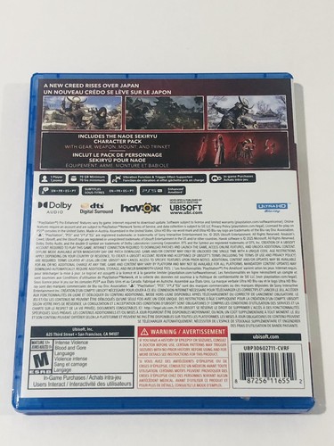 Assassin’s Creed Shadows: Limited Edition (PlayStation 5) PS5 USED No DLC - Picture 2 of 5