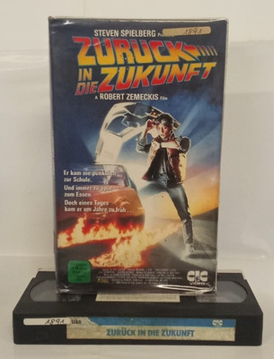 Zurück in die Zukunft - CIC Video - Erstauflauge - Steven Spielberg - VHS