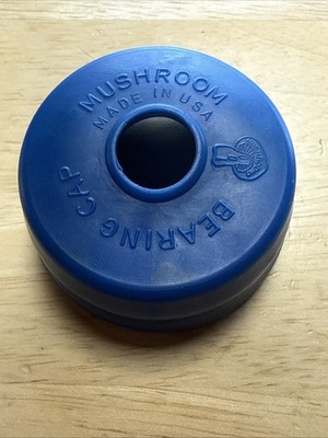 ODI BLUE MUSHROOM BEARING CAP BB COVER OLD SCHOOL BMX GT HUTCH JMC