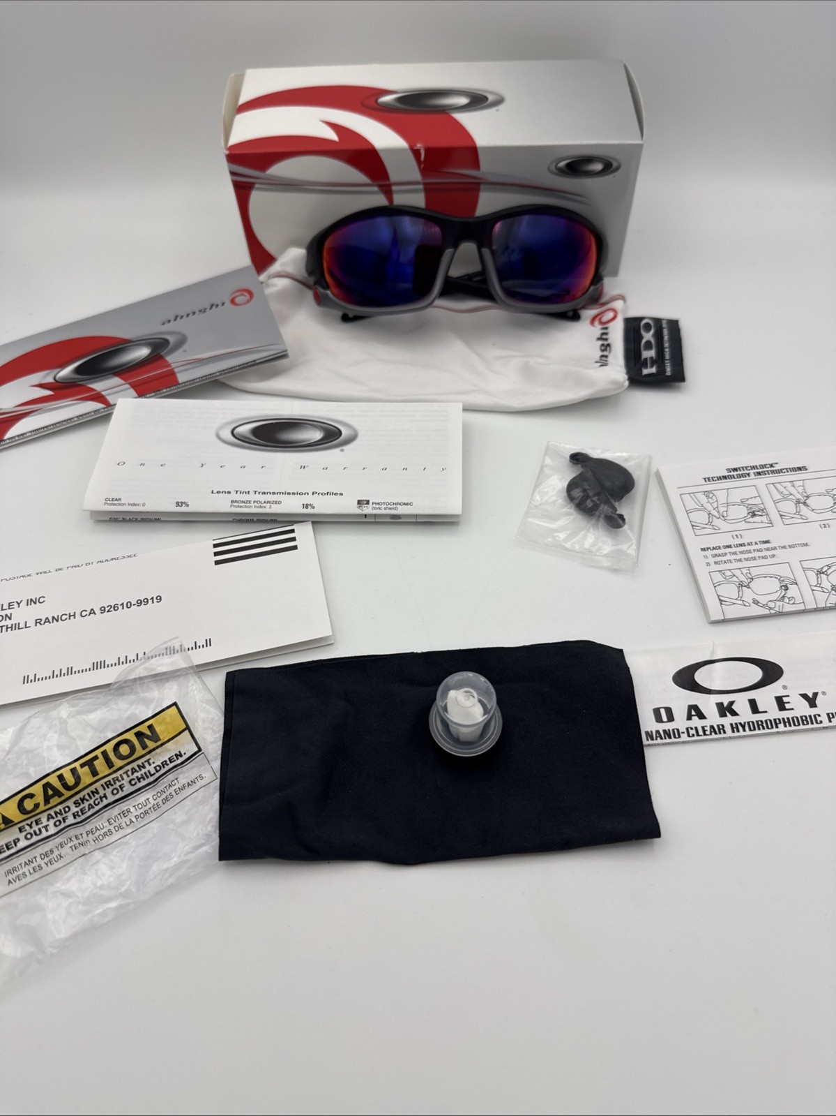 OAKLEY Sunglasses SPLIT JACKET Black Alinghi Pola… - image 1