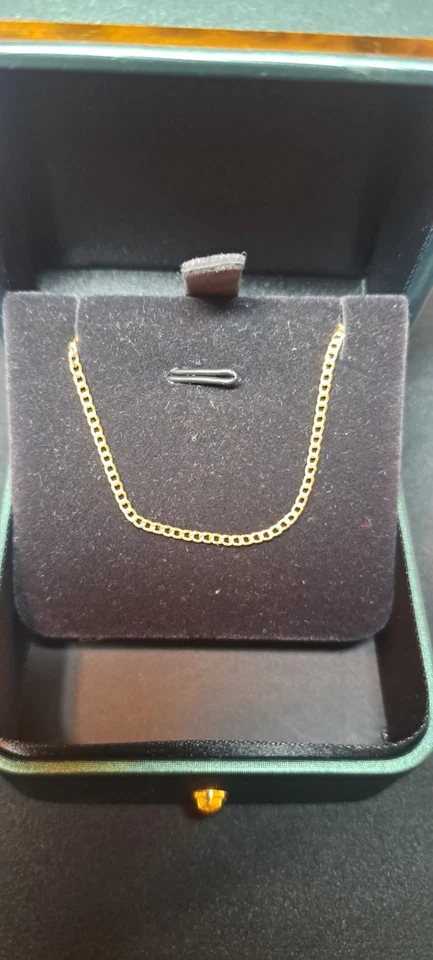 Colar de elos cubanos de ouro 10K 18" 2mm - Imagem 2 de 4