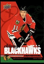2025-26 Upper Deck Chicago Blackhawks Centennial Hobby Jeff Shantz #15