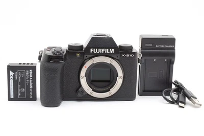 N.MINT * US Duty PAID * Appareil photo Fujifilm X-S10 sans miroir 26,1 mégapi... - Photo 1/4