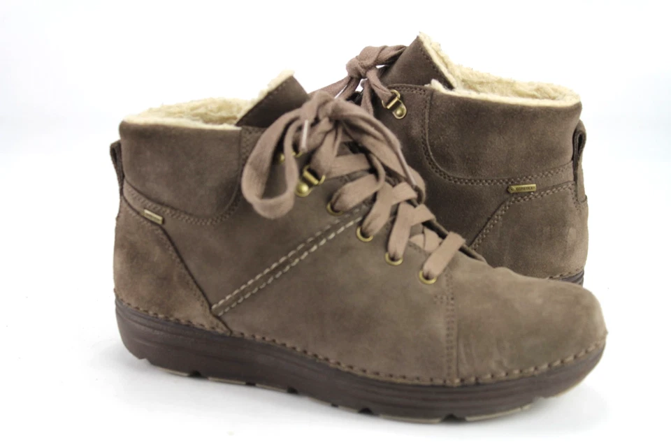 Clarks Gr.39 Damen Schnürschuhe Stiefel Stiefeletten Boots Wildleder  TOP - Bild 2 von 4