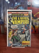 Marvel Adventure Into Fear #27 Comic Book Morbius, April 1975