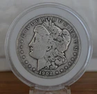 1902-S Morgan 90% Silver Dollar in VERY NICE VERY GOOD cond, RARE Date