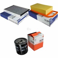 Mahle / Knecht Innenraumfilter LAK 437 Luftfilter LX 1621 ÖLfilter OC 976