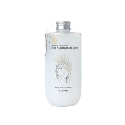 GLAMFOX Reis Niacinamid Toner koreanische Gesicht Hautpflege K-Beauty UK
