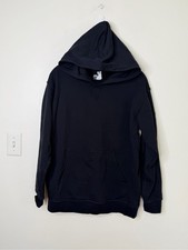 lululemon All Yours Hoodie French Terry cotton athletic sweatshirt black