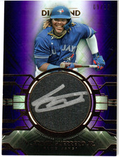 Vladimir Guerrero Jr 2021 Topps Diamond Icons Silver Ink Auto Card 9/10