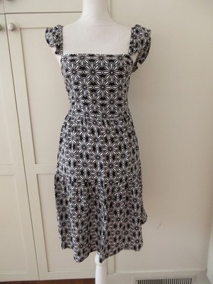 NEW Kenny Flowers The Pedregal Resort Dress Tiered Mini Dress Size XS