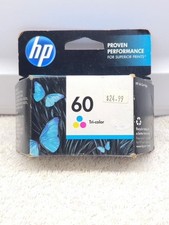 HP 60 Tri-Color Ink Cartridge Factory Sealed NIB 2015
