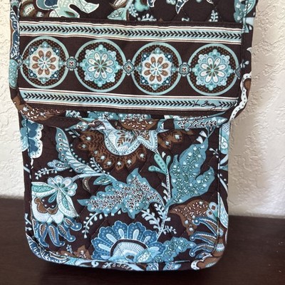 Vera Bradley Cosmetic/ Lunch Bag In Java Blue