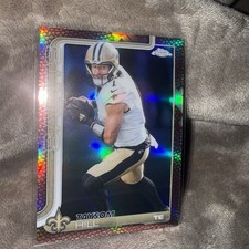 Topps 2025 Chrome Taysom Hill Parallel #222 New Orleans Saints Football