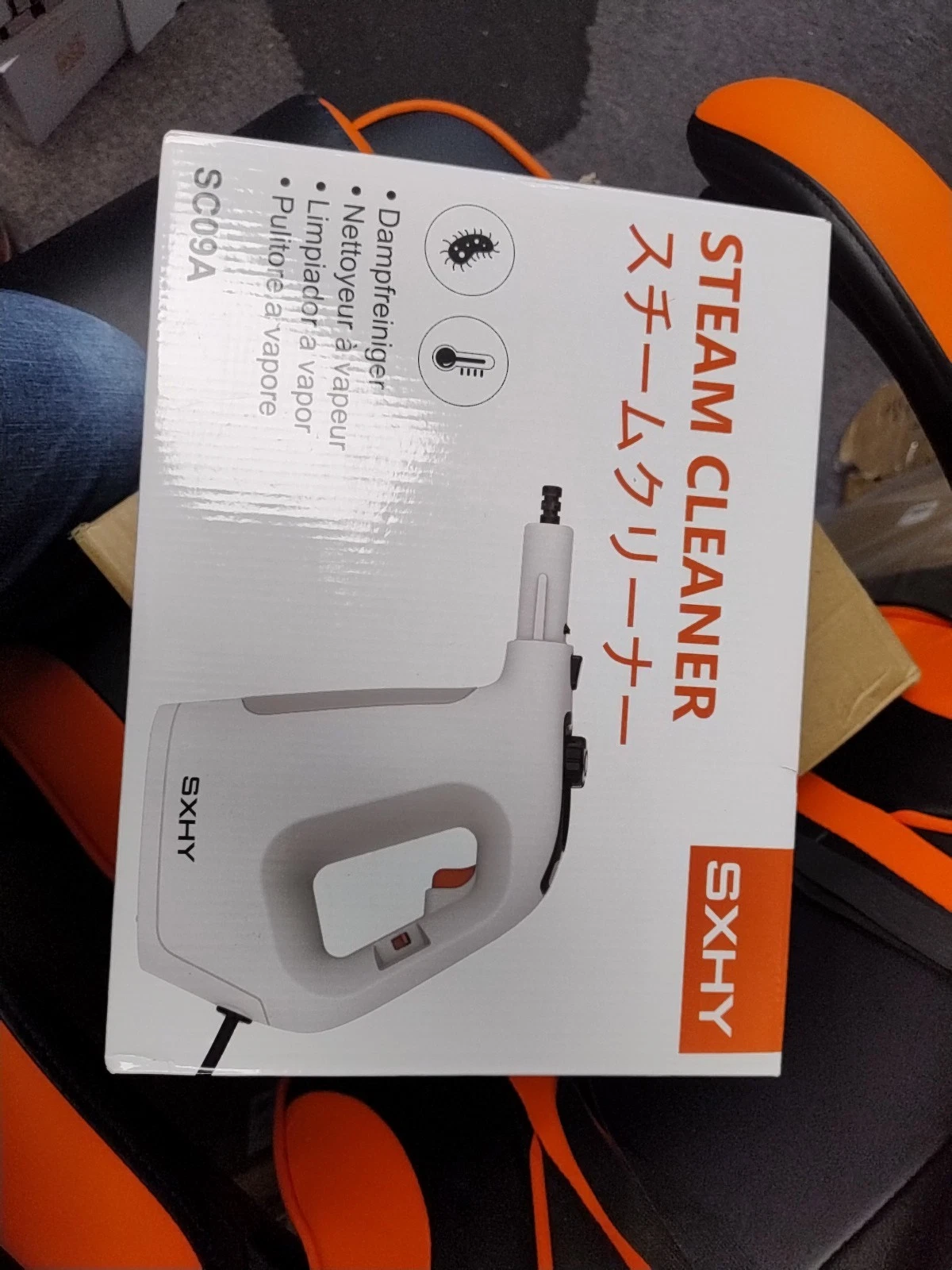 Steam Cleaner Handheld Steamer for Cleaning Multipurpose Pressurized SXHY NEW