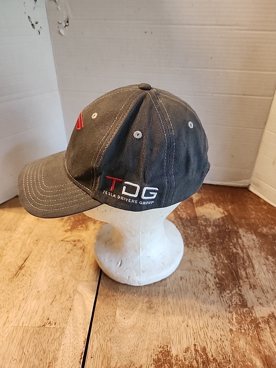 Tesla Strapback Hat Tesla Drivers Group Hat TDG G… - image 3