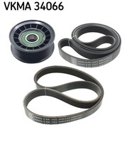 Keilrippenriemensatz SKF Vkma 34066 FüR Ford Focus DM2 MAX 2 Turnier Flexifuel