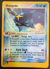 Pokémon TCG Sharpedo Rare Reverse Holo 22/109 Ex Ruby & Sapphire NM