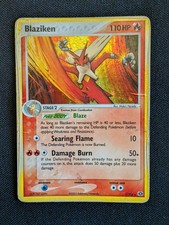 Pokémon TCG Blaziken 1/106 EX Emerald Holo Rare 2005
