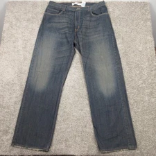 Vintage Levis Jeans Mens 38x34 Blue 569 Loose Straight Baggy Denim Pants Y2K