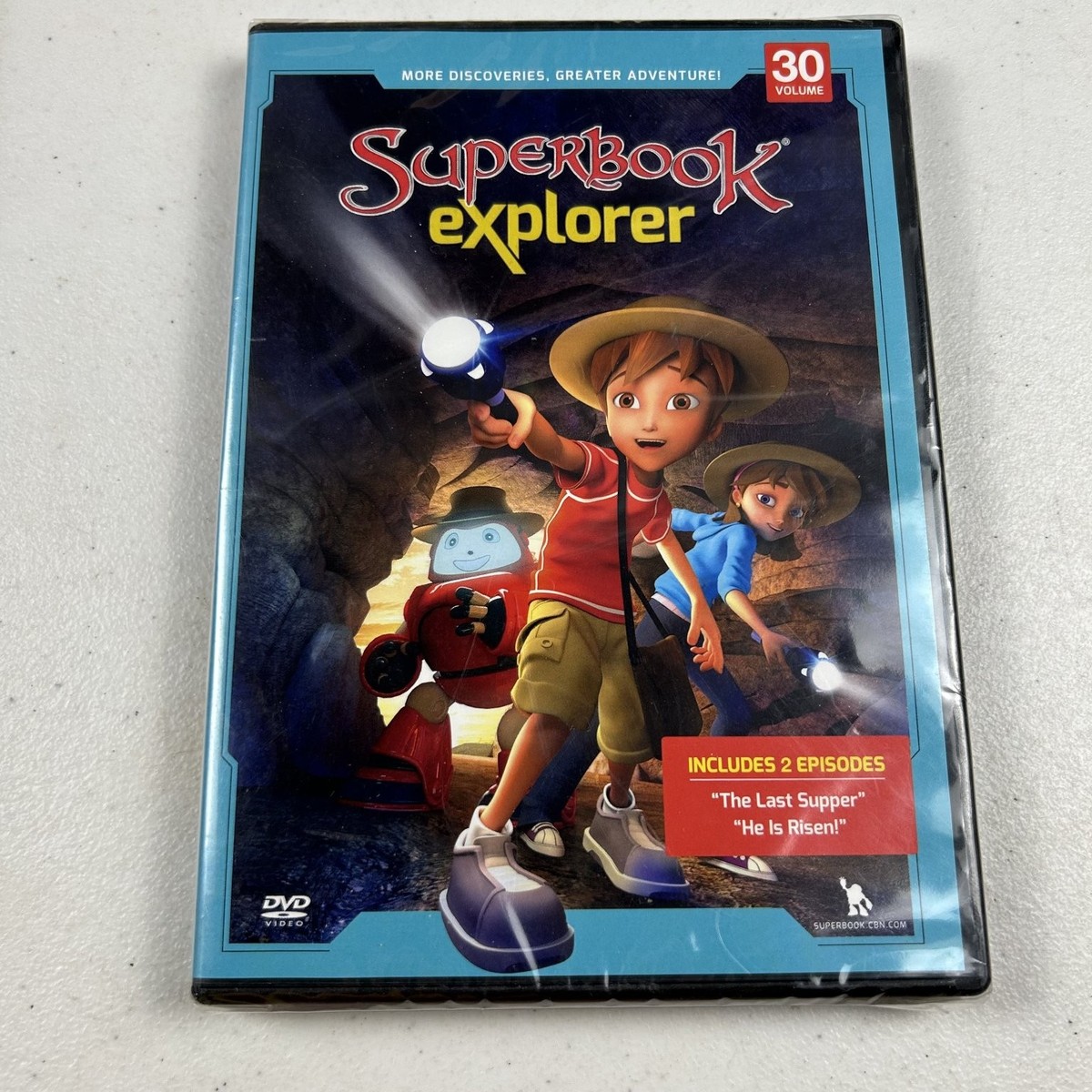 Superbook Explorer DVD 2021 Volume 30 Bible Stories The Last