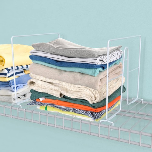 Wire Shelf Dividers Steel Closet Dividers and Separator for Organization, She... - Bild 2 von 6