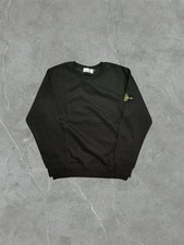 felpa girocollo stone island nera taglia S nuova senza cartellino