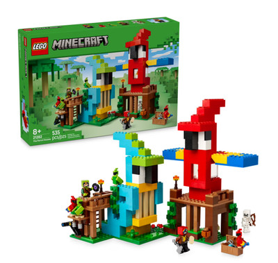 LEGO Minecraft The Parrot Houses Building Toy