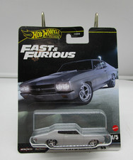 Hot Wheels 1:64 Fast Furious 1970 CHEVELLE SS Gray- moc