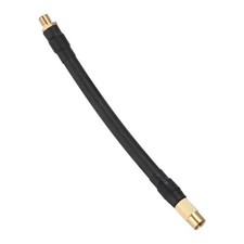 Tire Inflator Extension Hose 6.3Inch Air Pump Tube Replacement for Electric
